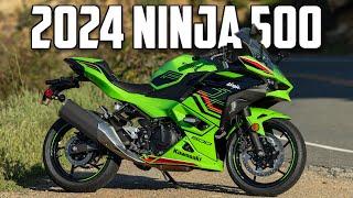 2024 Kawasaki Ninja 500 First Ride  Cycle News