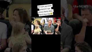 #Shorts Naughty Kid! Prince Harry's Popcorn Swiped By Toddler 😆😆 Funniest Moments #Harry