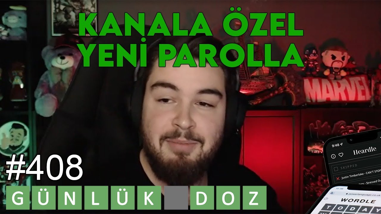 Kanala Özel Yeni Parolla! | Wordle #408