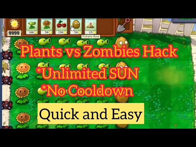 Android) Cheat Engine & Plants vs Zombies SunHack 