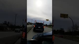 Pacific Border Crossing, Surrey B.C. Canada !FREEDOM CONVOY! March 12/22