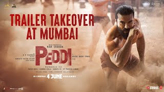 #PEDDI Trailer Takeover at Mumbai | Ram Charan | Buchi Babu Sana | Janhvi Kapoor | AR Rahman