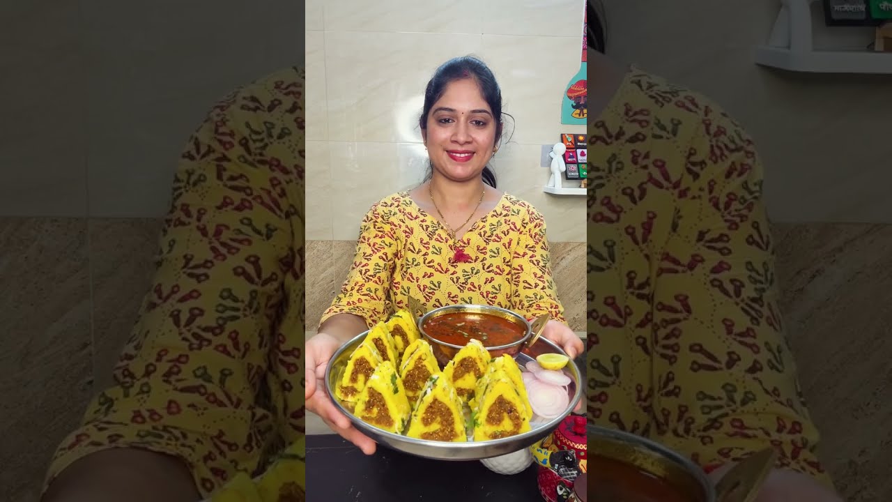 आजवर कुणीही नसांगितलेली ट्रिक वापरून,अचूक 💯%सोपी भरपूरसारण भरलेली मासवडी रस्सारेसिपी।Masavadi Recipe