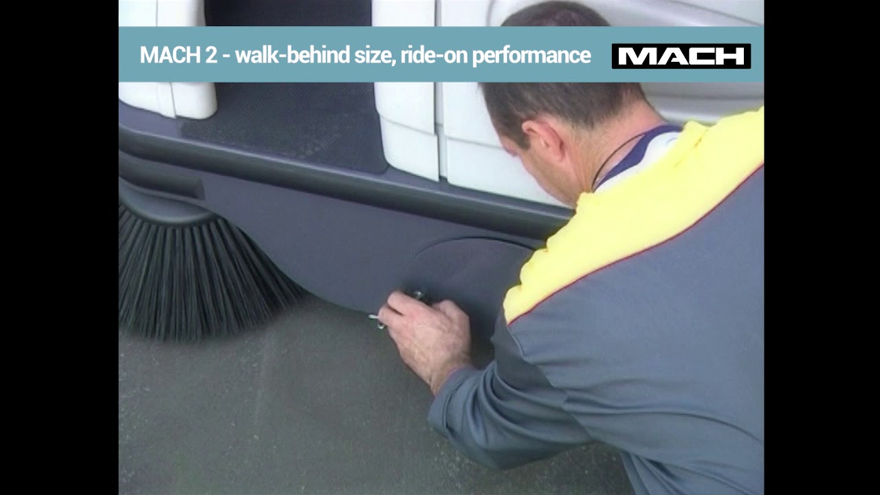 floor mirror MACH 2 - The turning point in sweeping.