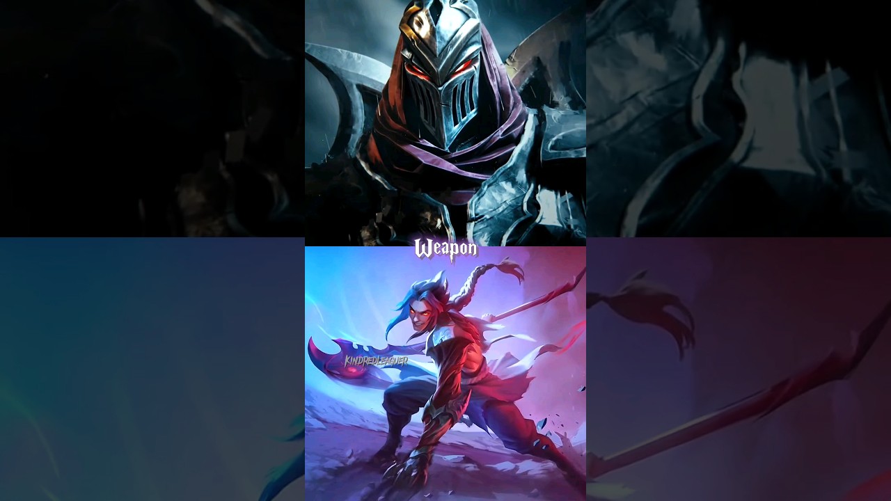 Zed VS Kayn (Remake) 