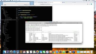 Sending a http post request in the laravel project