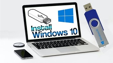 How to Install Windows 10 From USB Flash Drive | Install Windows 10 From Pen Drive Complete Tutorial