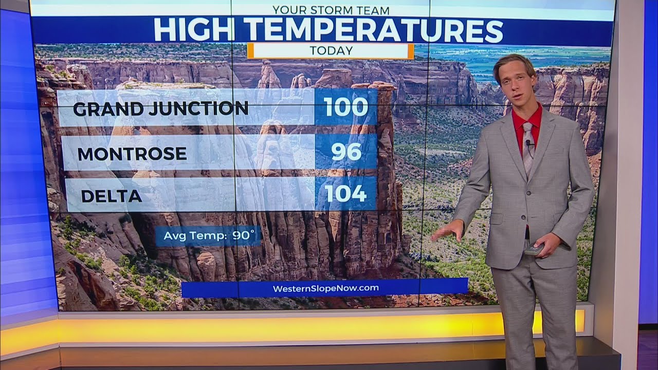 Record setting heat returns tomorrow - YouTube