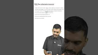 Tax Collected at Source (TCS)📘 #tcs #taxation #incometax #gst #finance #accounting #sgou