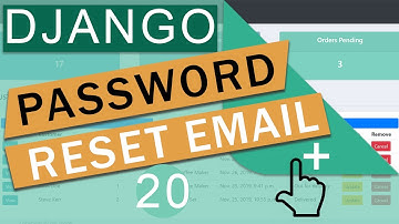 Password Reset Email | Django (3.0) Crash Course Tutorials (pt 20)