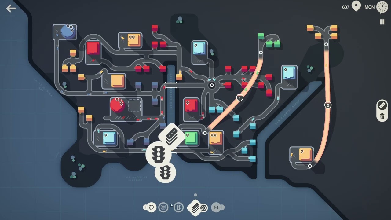 MiniMotorways #3. Kaksi kierrosta yhden sijaan.