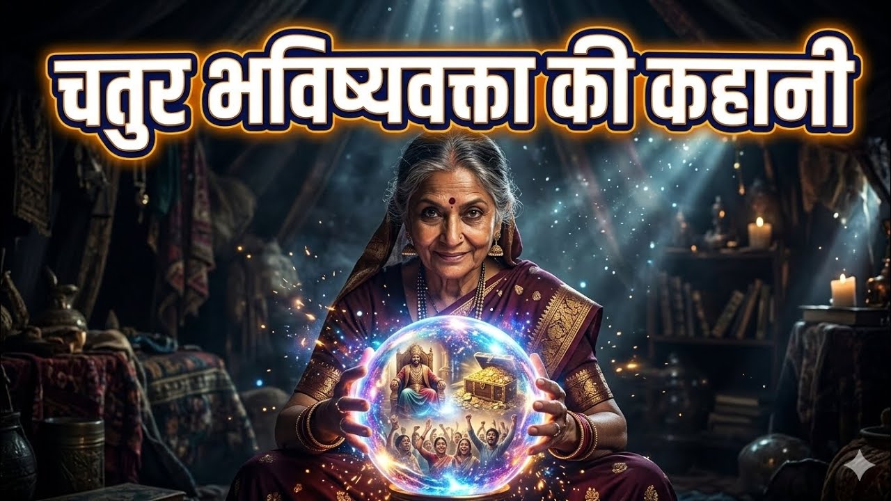 चतुर भविष्यवक्ता की कहानी 🔮 | बुद्धि और चतुराई की अनोखी कथा | Hindi Moral Story