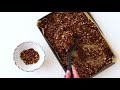 Chocolate Hazelnut Granola | Wholesome Patisserie