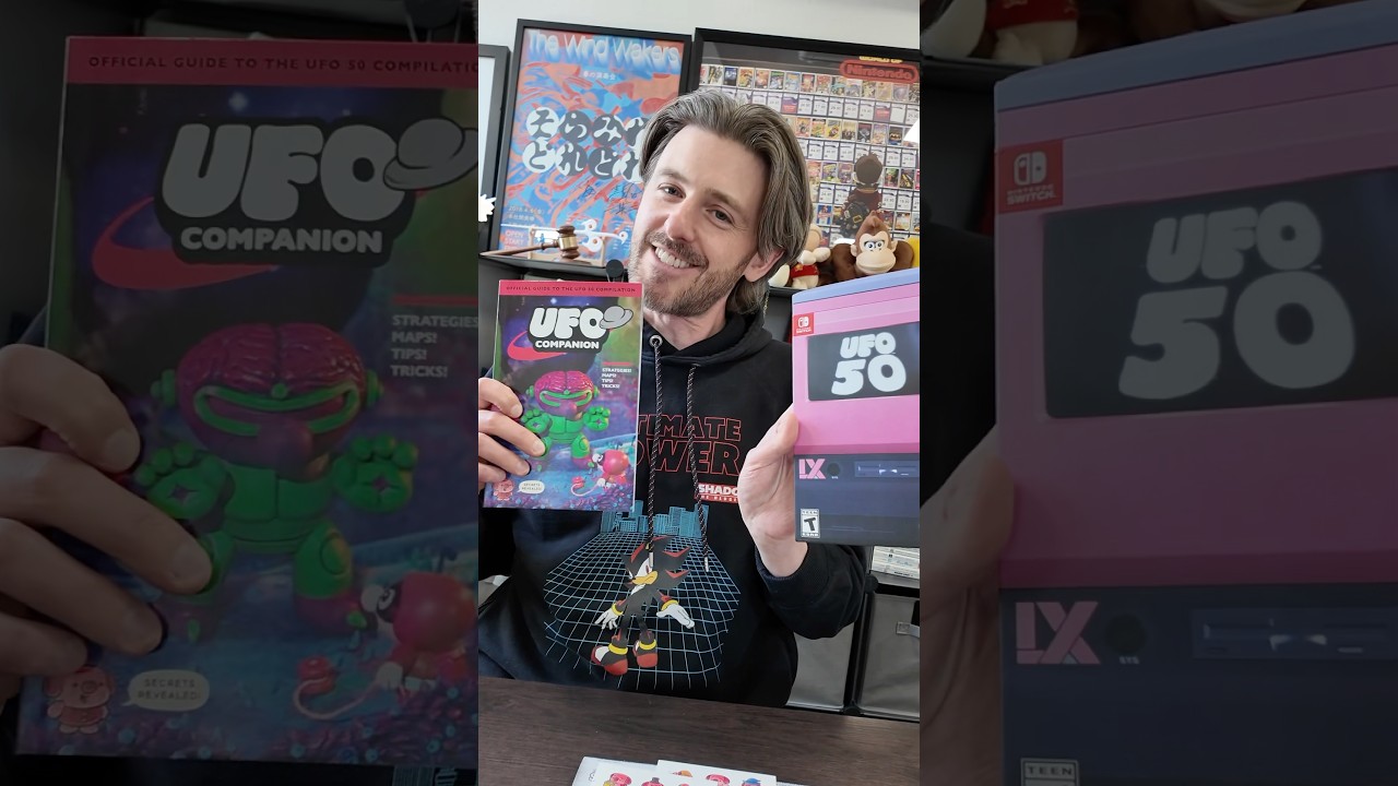 UFO 50 - Nintendo Switch Deluxe Edition Unboxing - YouTube