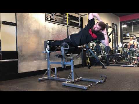 90 Degree Hyperextension w/Rotation
