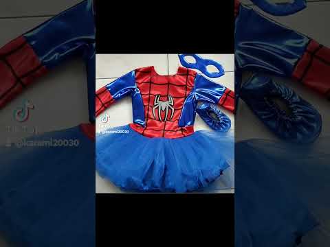 #disfraz #spiderman #niñas
