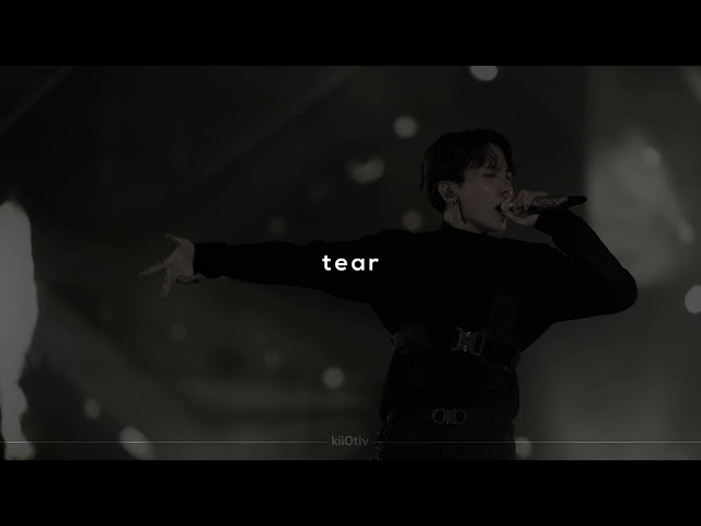 bts - tear (sped up + reverb) class=