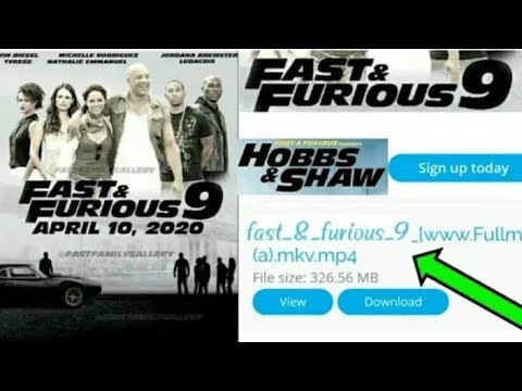 Download How to download fast and furious 9 full movie in Hindi l hobbs and shaw l