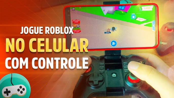 Controle jogar roblox no pc