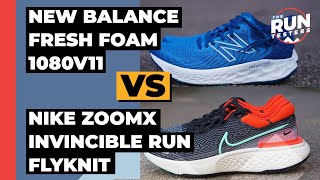 Nike Invincible vs New Balance Fresh Foam 1080v11: Which cushioned shoe should you buy