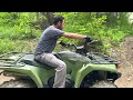 Yamaha Kodiak 450 - hill Climb - Hill Decent And Jump