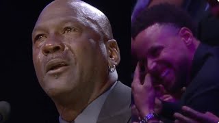 Michael Jordan crying over Kobe Bryant, jokes about crying meme