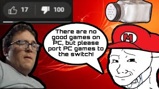 Harman Smith Claims There Is NOTHING To play On PC And PORT BEGS For PC Games On The Switch