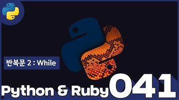 41 Python & Ruby   반복문 2  while