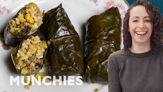 Dolmeh Barg Mo - Iranian Stuffed Grape Leaves | The Cooking Show