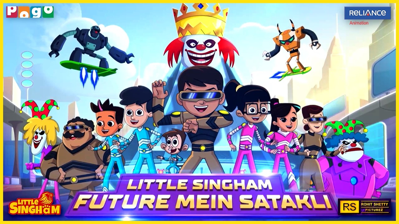 Kids Trapped in Future! 😱 Little Singham vs Jungli Joker | Future Mein Satakli