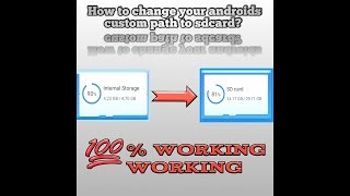 How to change your custom path to sdcard [whatsapp, hike etc storage to sdcard ] screenshot 4