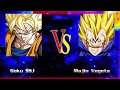 Dragon Ball Super Mugen Goku SSJ Vs Majin Vegeta Dragon Ball Super Mugen Goku SSJ Vs Majin Vegeta