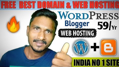 how to buy Cheap domain and hosting | best web hosting 2020 in india | FREE Blogger & WordPress?