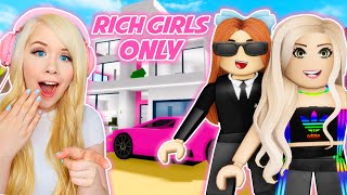 I FOUND A RICH GIRLS ONLY CLUB IN BROOKHAVEN SO I WENT UNDERCOVER! (ROBLOX BROOKHAVEN RP)