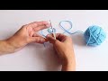 Curso Básico de Tejido en Crochet o Ganchillo: Nudo de Inicio.