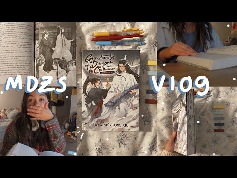Getting back to MDZS V2 (reading spoiler filled vlog)