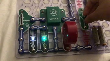 Snap Circuits Deluxe Light and Sound Combo Weird Echo