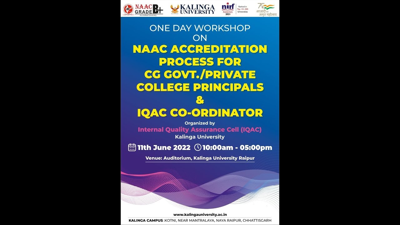 One-Day Workshop on the NAAC Accreditation process. - YouTube
