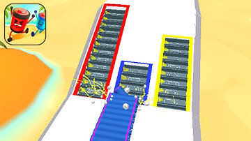 NEW Satisfying Mobile Game Battery Run Top Gameplay Walkthrough All Levels Big Update Max Skills