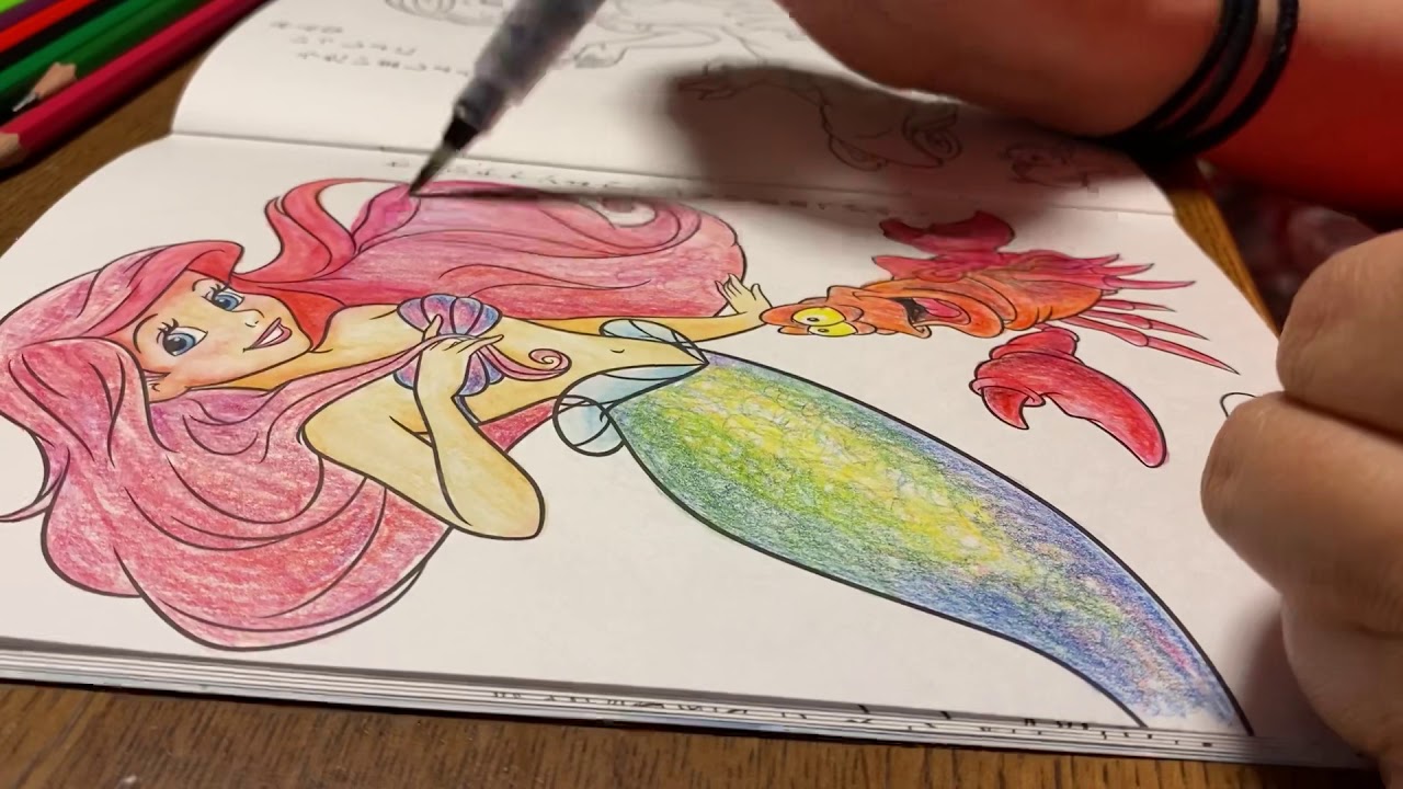 塗り絵してるだけの動画ですよ - YouTube