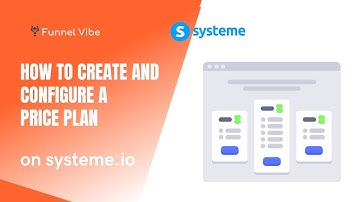 How To Create And Configure A Price Plan on Systeme.io (Systeme Tutorial)