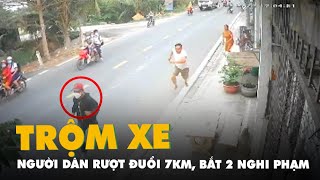 Người Dân Rượt Đuổi 7Km Bắt 2 Nghi Phạm Trộm Xe Máy Ở Bình Chánh