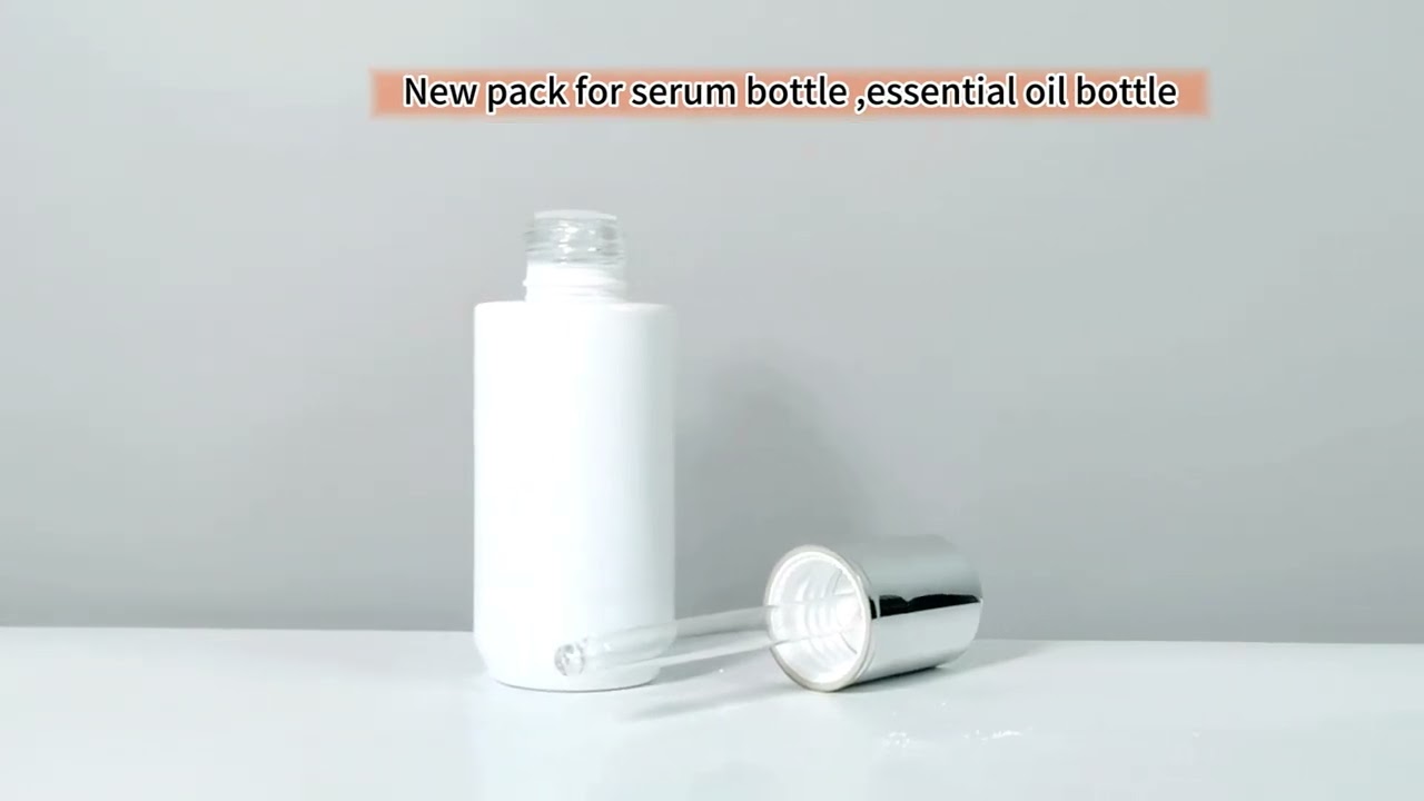 essential oil bottle with box