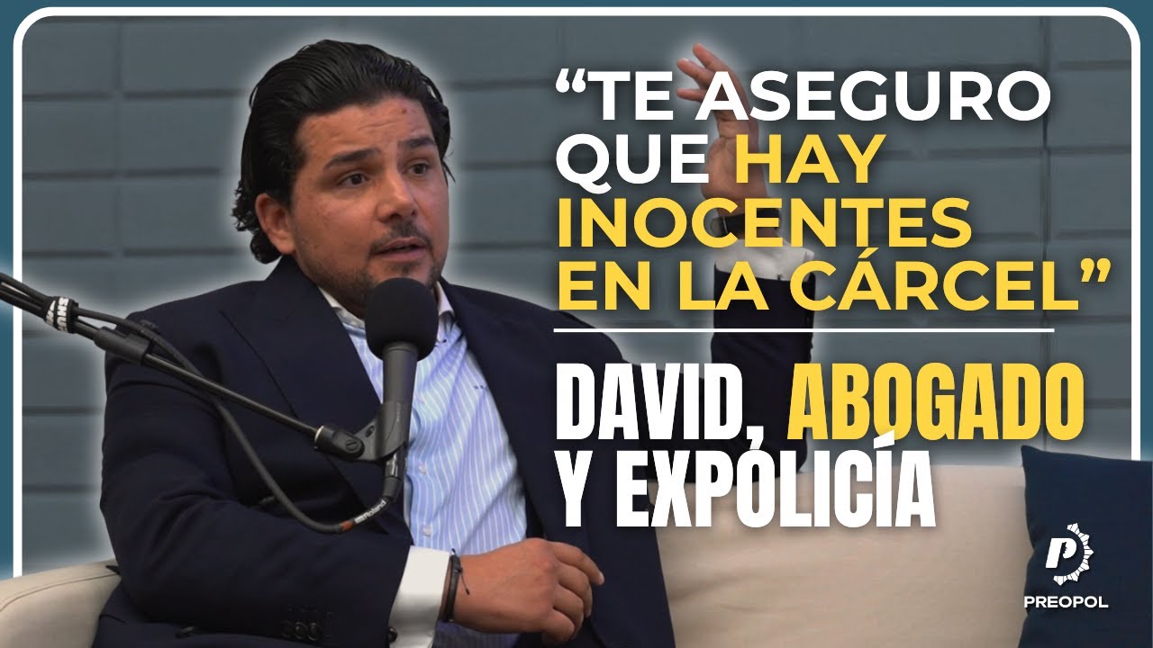 Nunca dejas de ser policía, solo cambias de uniforme | David Morro, exfiscal y abogado penalista