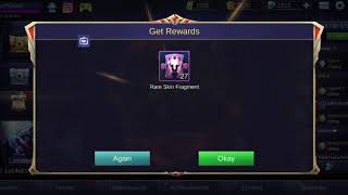 I got 27 Rare fragments in 1 draw 🥰😘 in mobile legends screenshot 5