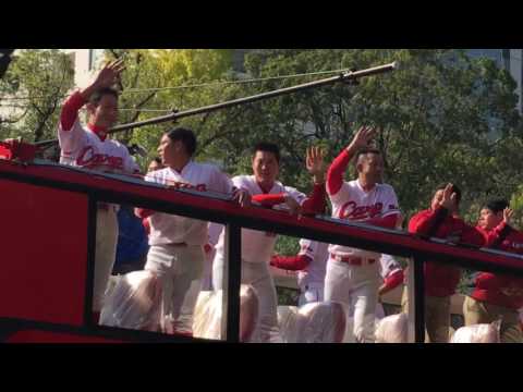 広島東洋 カープ 優勝 パレード 11.5