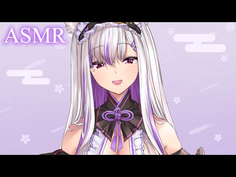 【#asmr】あなたのことが大好きなメイドと添い寝ASMR ♡【荒野の長侍 新人Vtuber 黒3dio】#みゆり出陣