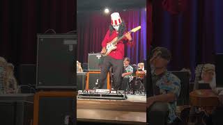 Freshman plays Buckethead Jordan at School’s Concert