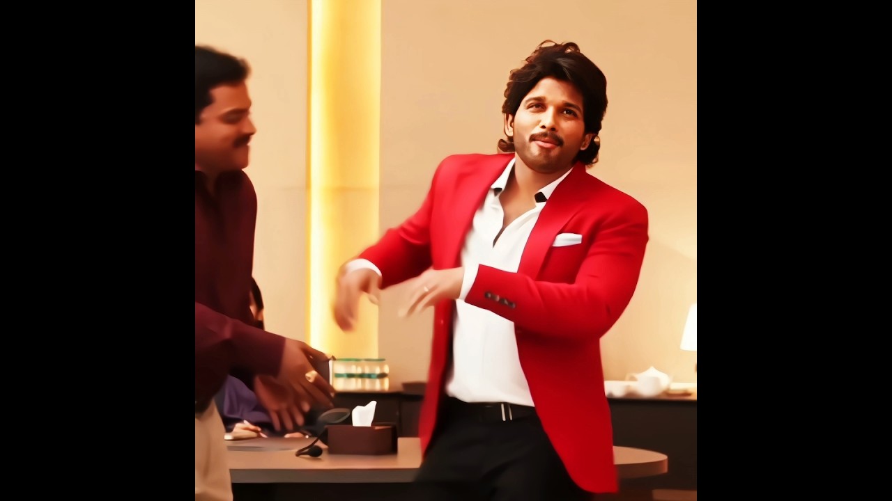 Allu Arjun Iconic Dance 