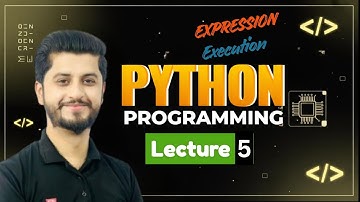 Expression Execution in Python | Lecture 5 | Learn Programming with Hamza (Beginner-Friendly)